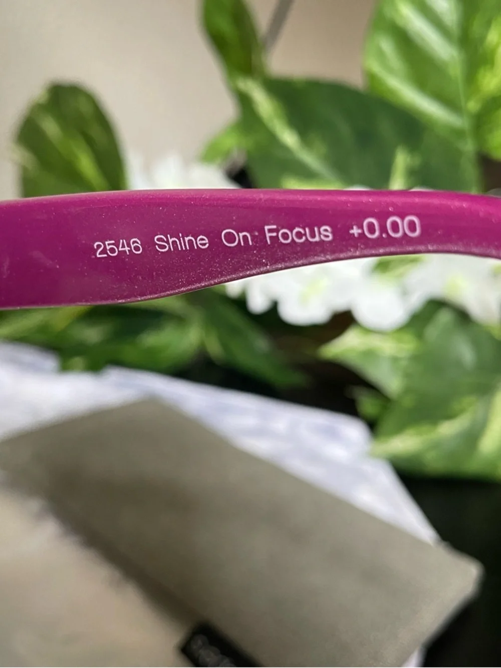 Peepers Shine On Focus Purple Glasses +0.00 | Blue Light | Case Included